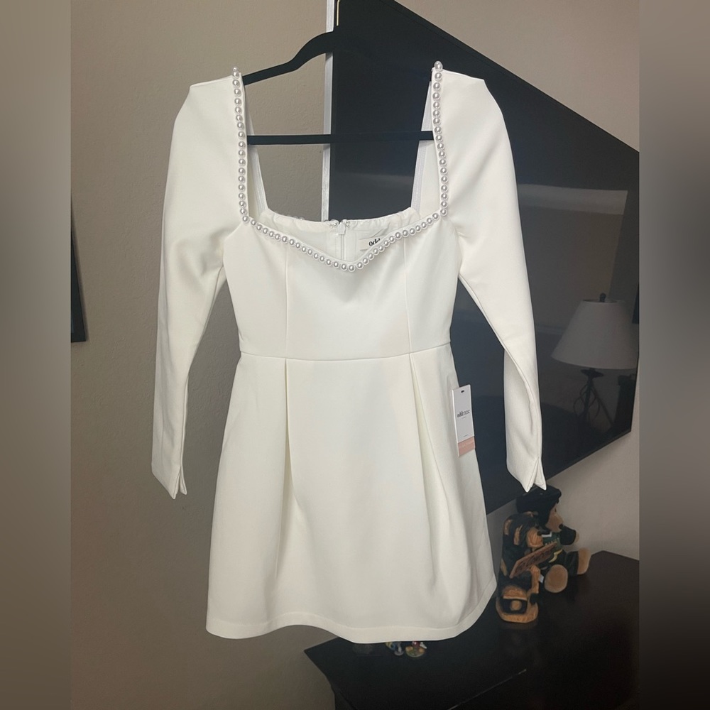 Oddmuse white Pearl dress.